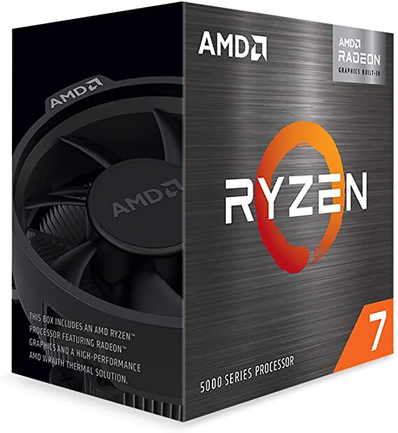 Ryzen 7 5700G 8-Core, 16-Thr Unlk w/ Radeon Graphics Processor