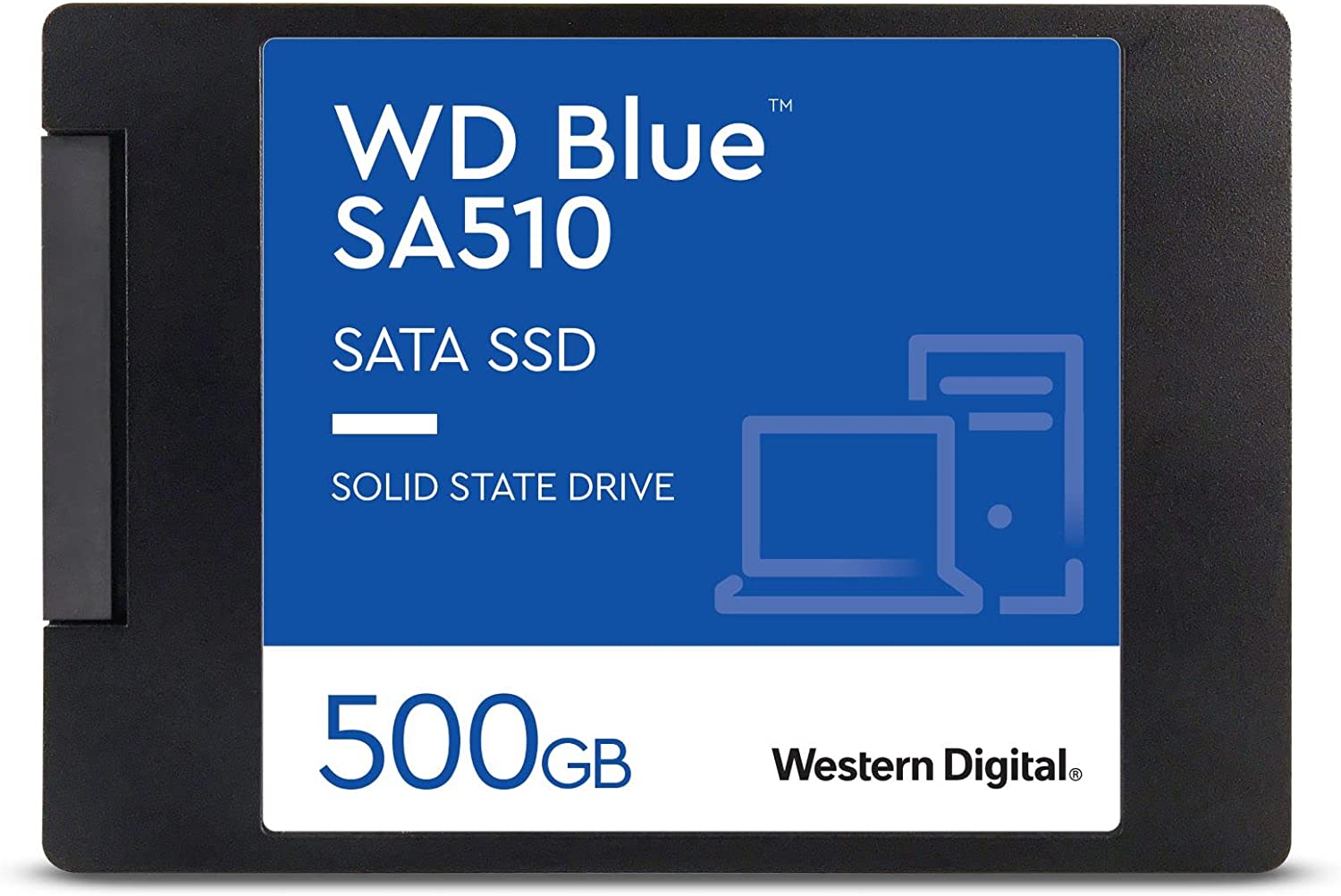 Western Digital 500GB WD Blue SA510 SATA III 6 Gb/s, 2.5
